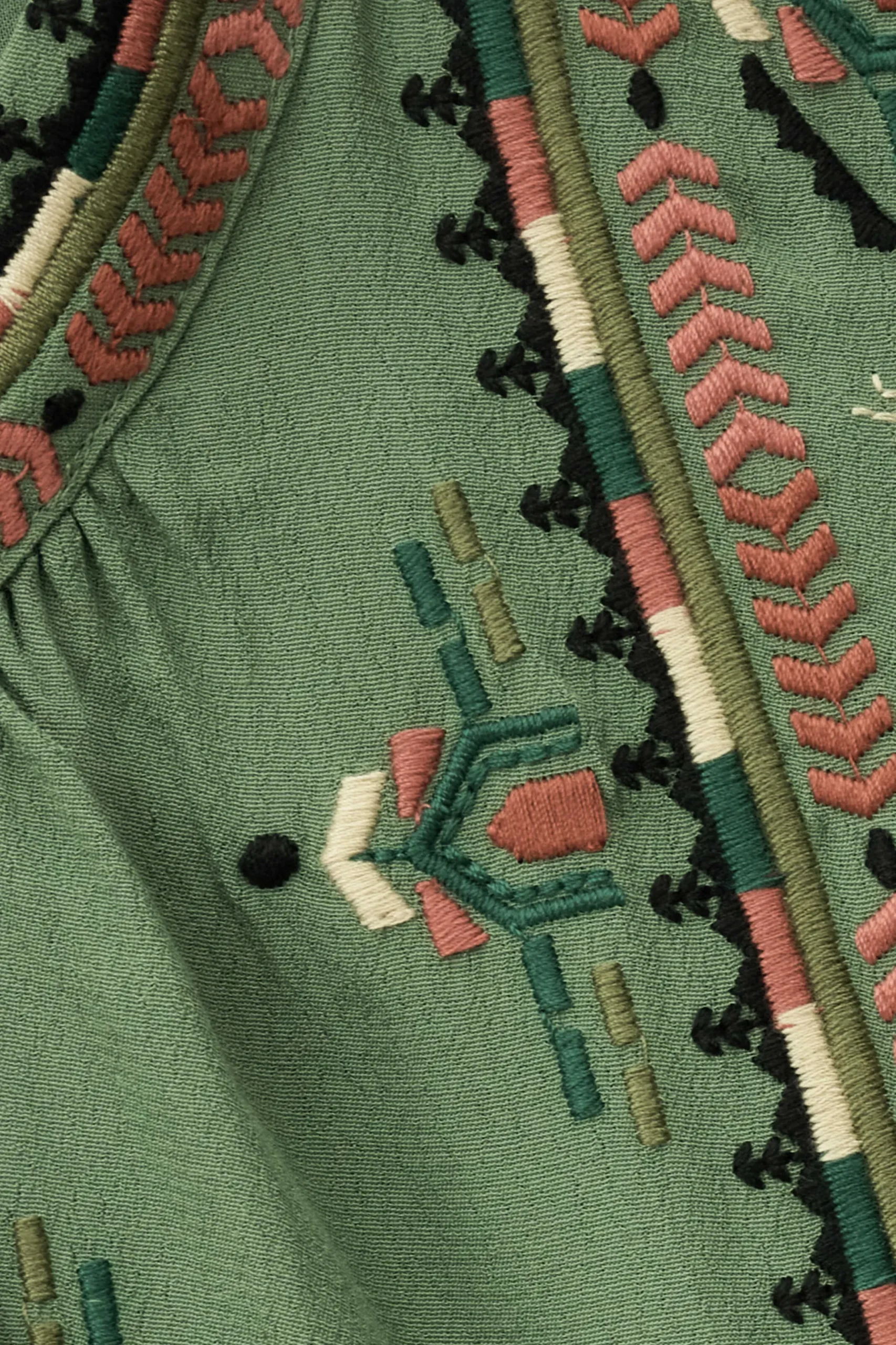TELMA robe mini brodée