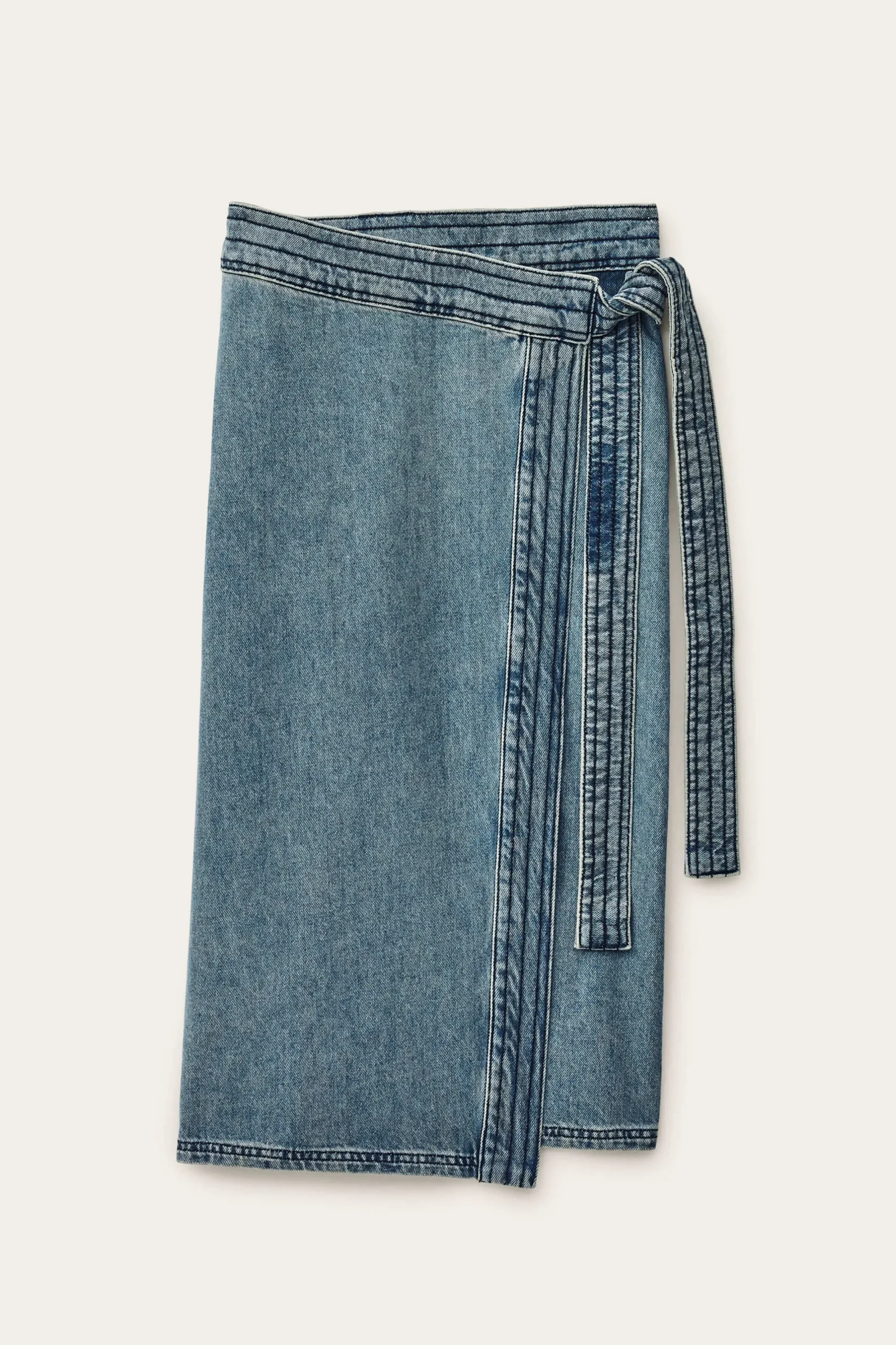 TIMY jupe midi denim