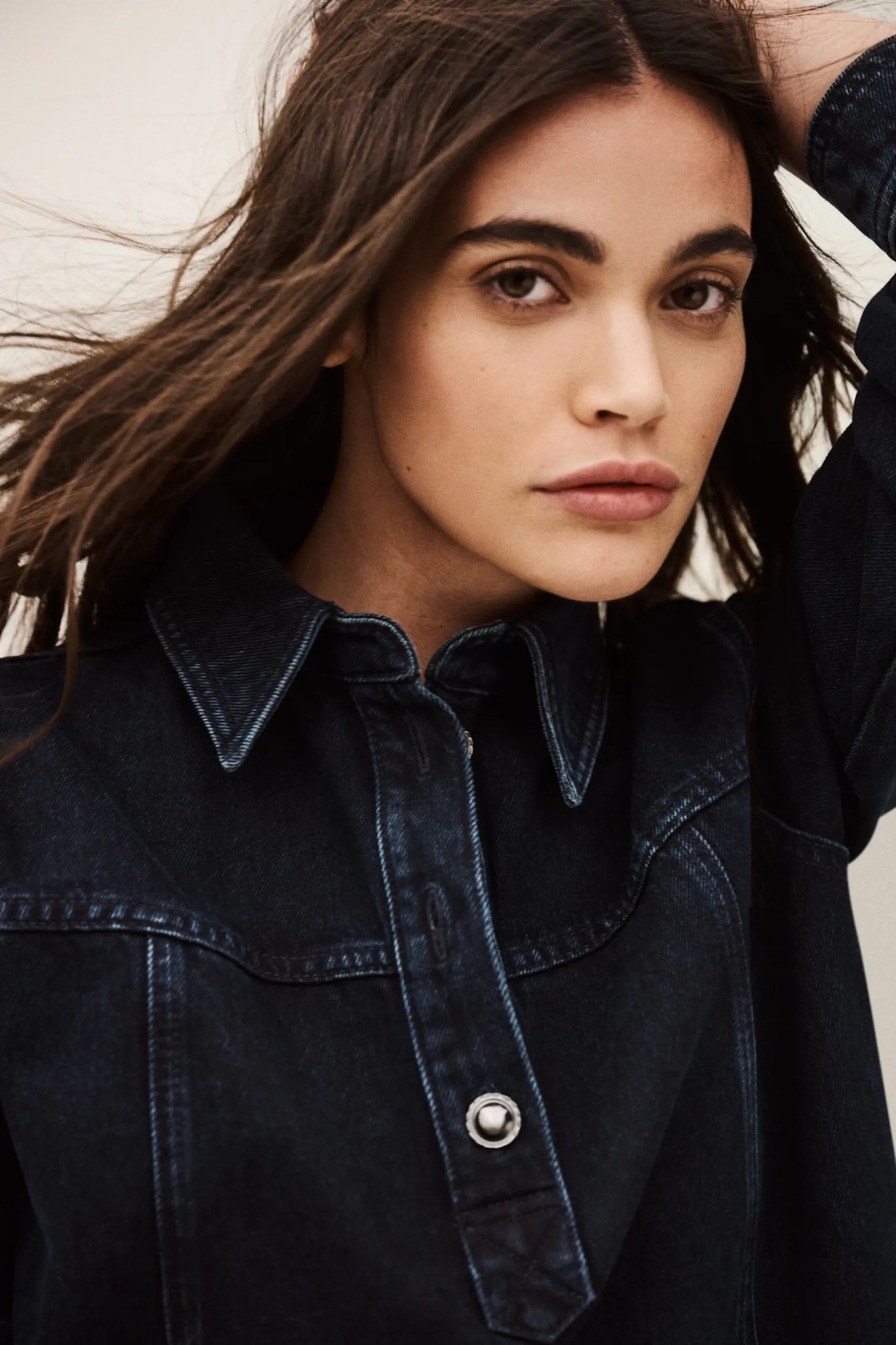 TONA robe chemise denim