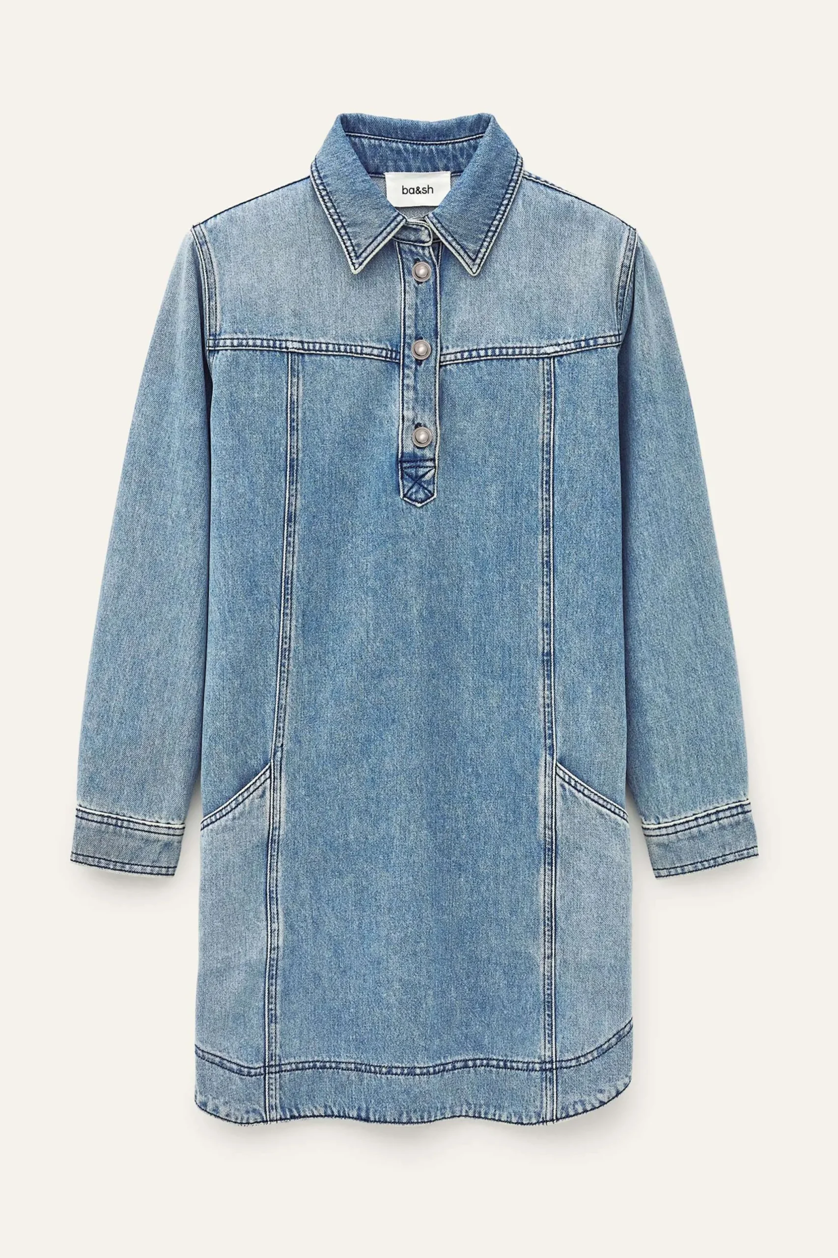 TONA robe chemise denim