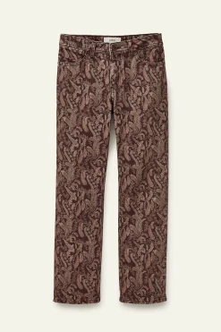 TOOTY jean bootcut imprimé