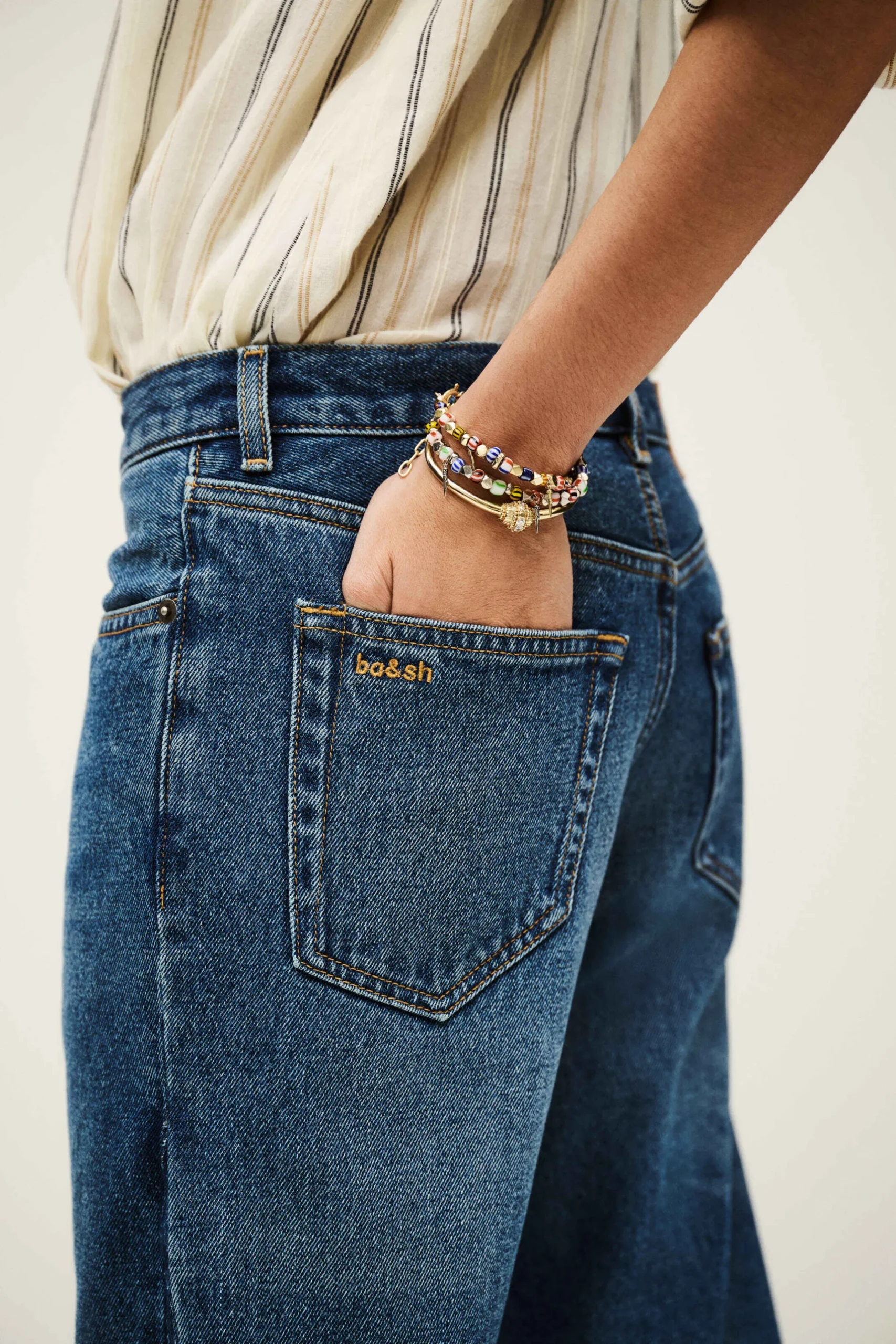 VADOU Jeans coupe évasée flare