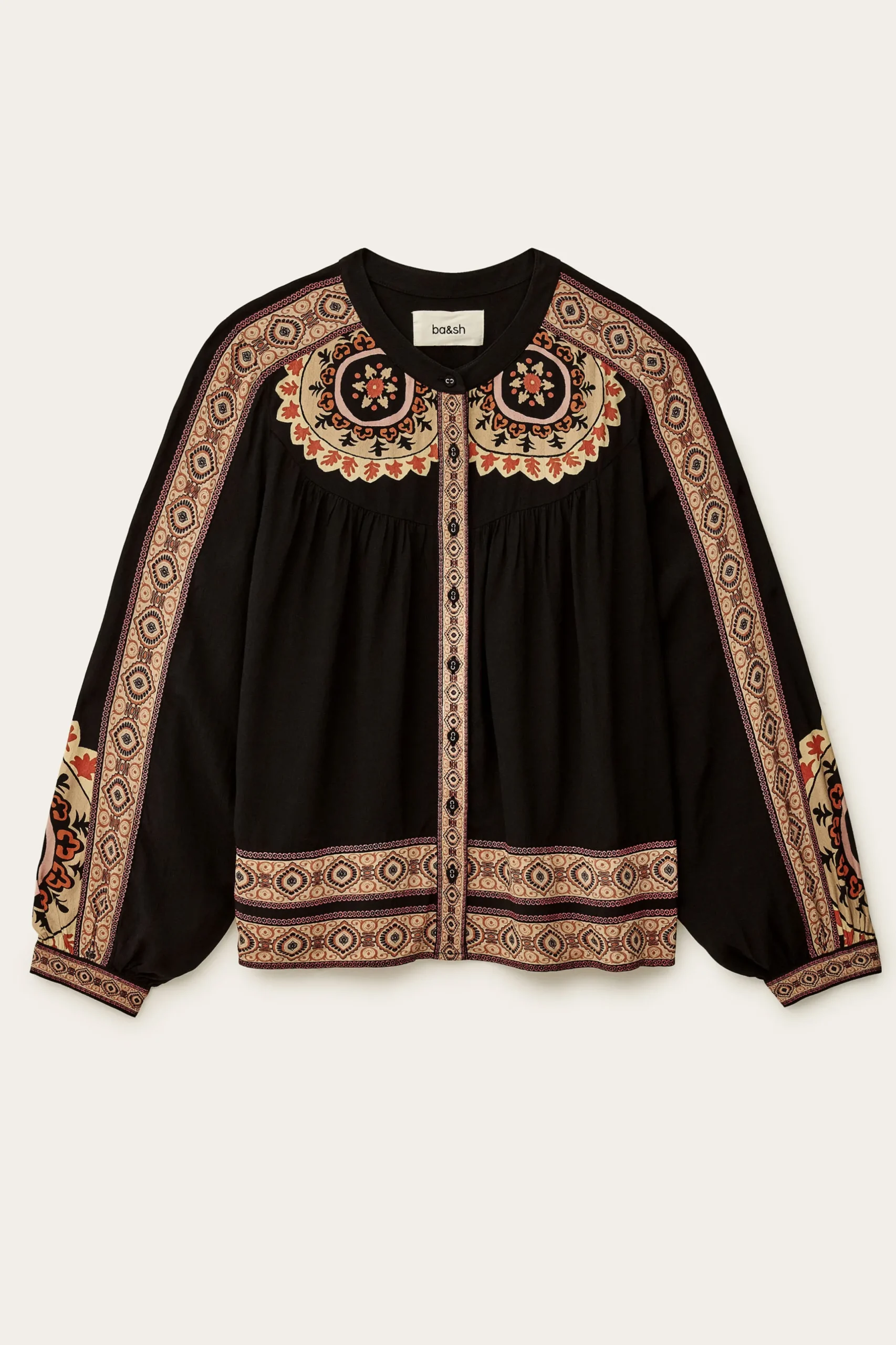 VALDA chemise loose imprimée
