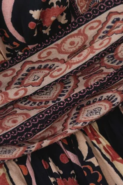 VERA robe longue imprimée