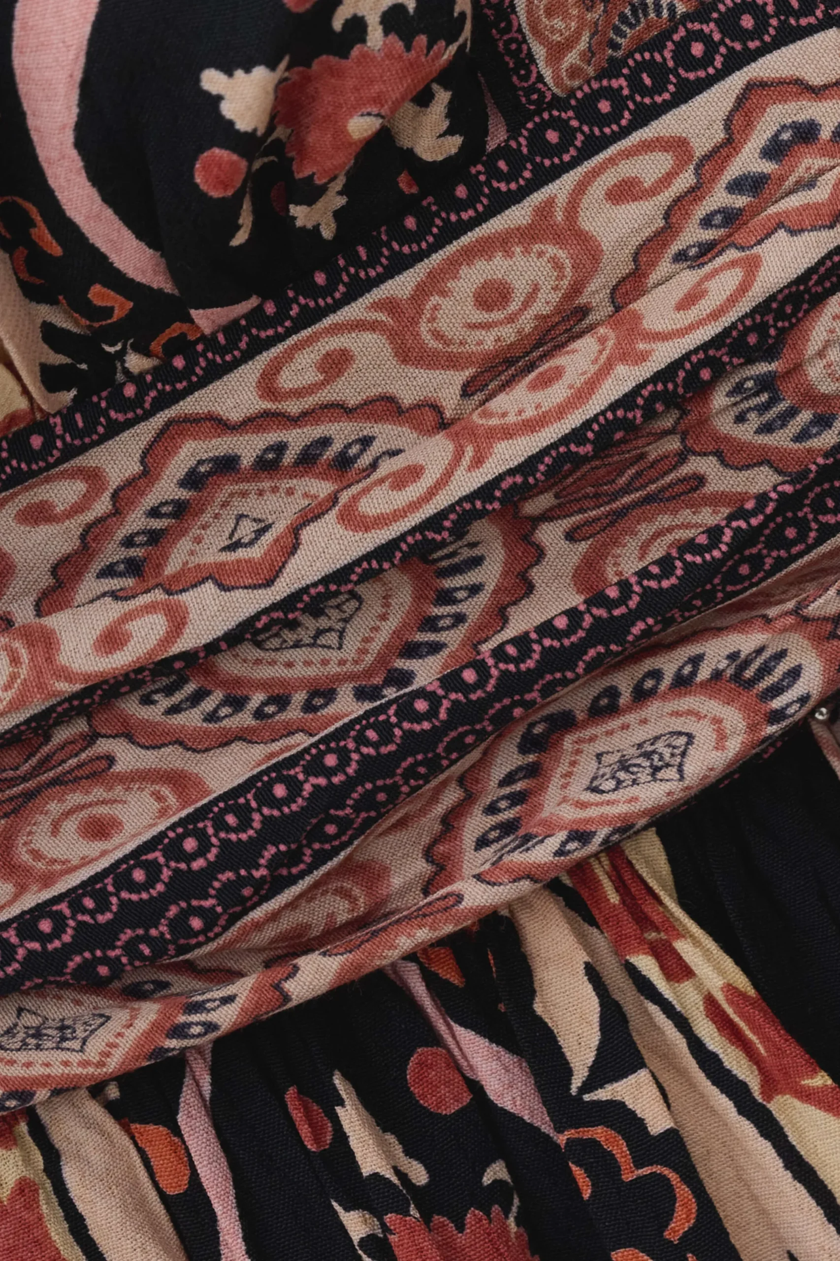 VERA robe longue imprimée