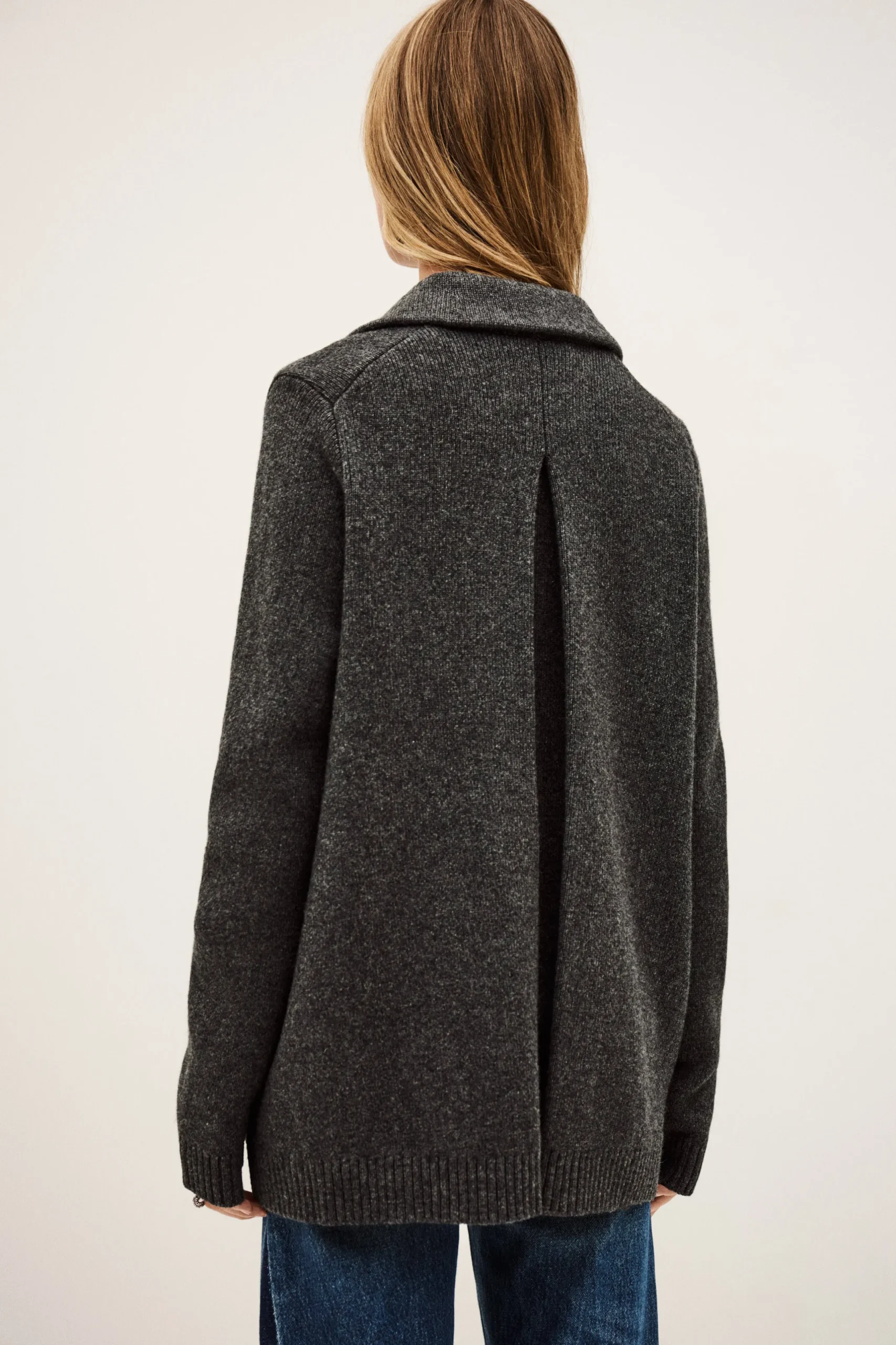 VESTA gilet manteau maille