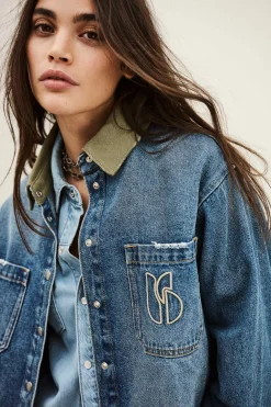 VIGILIO veste courte denim