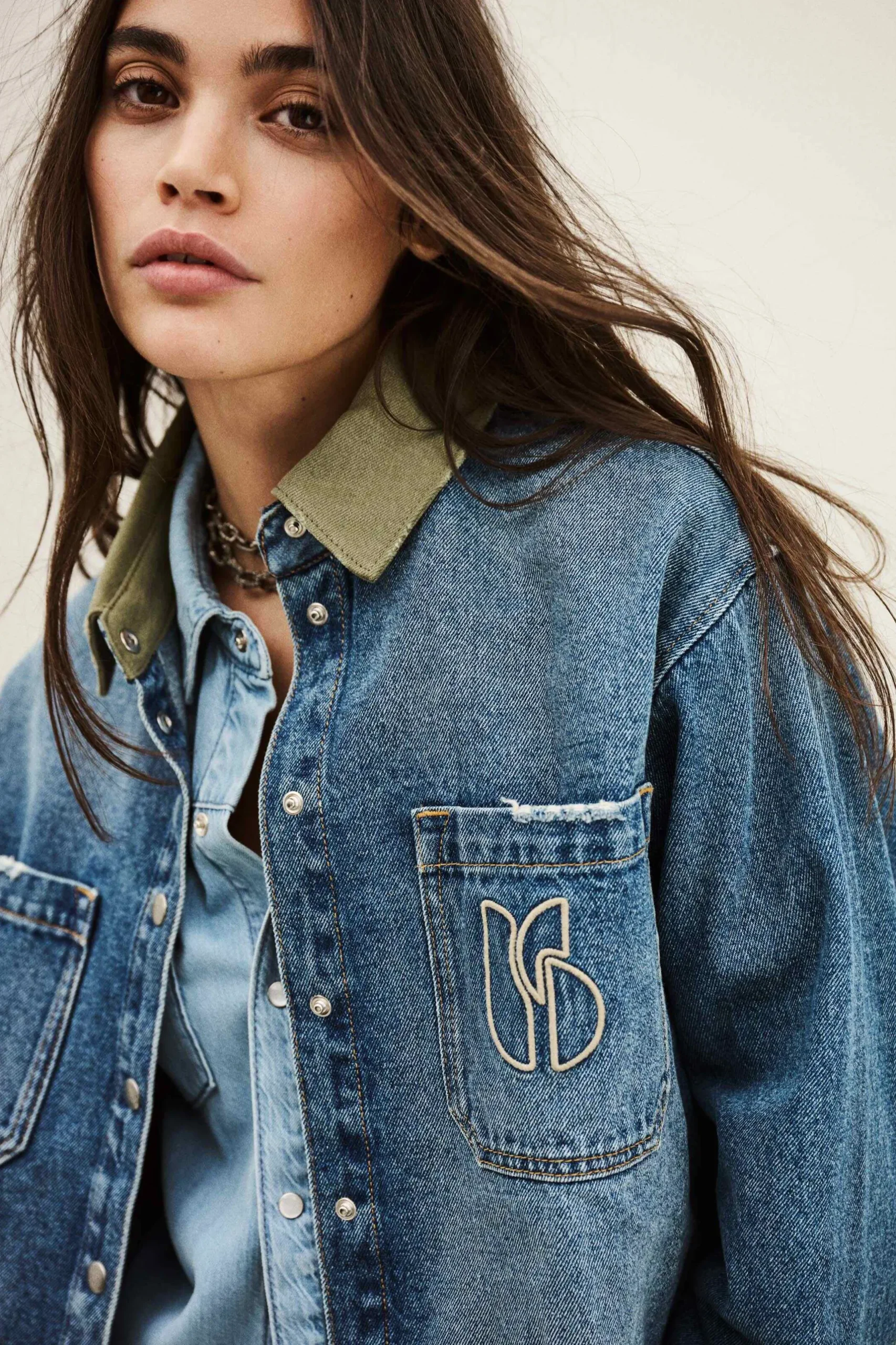 VIGILIO veste courte denim