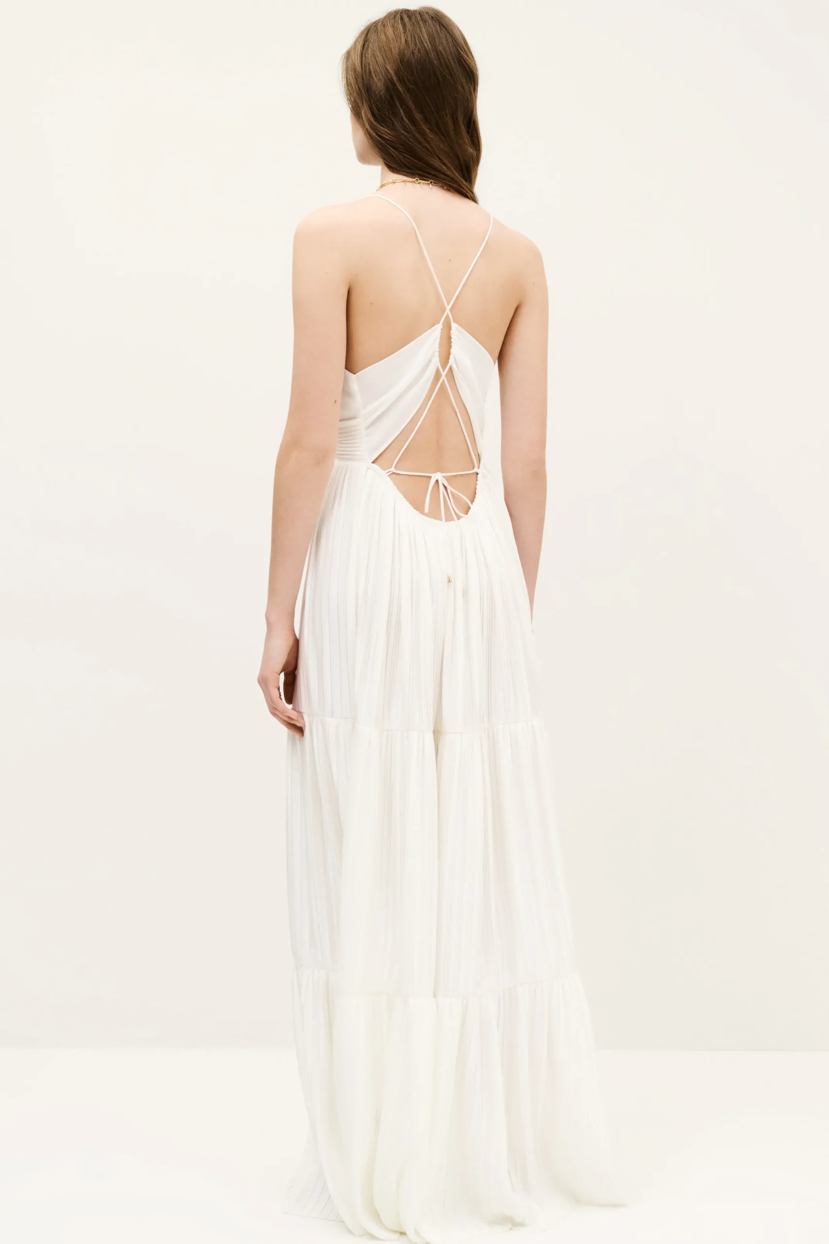 WASTA robe longue bretelles
