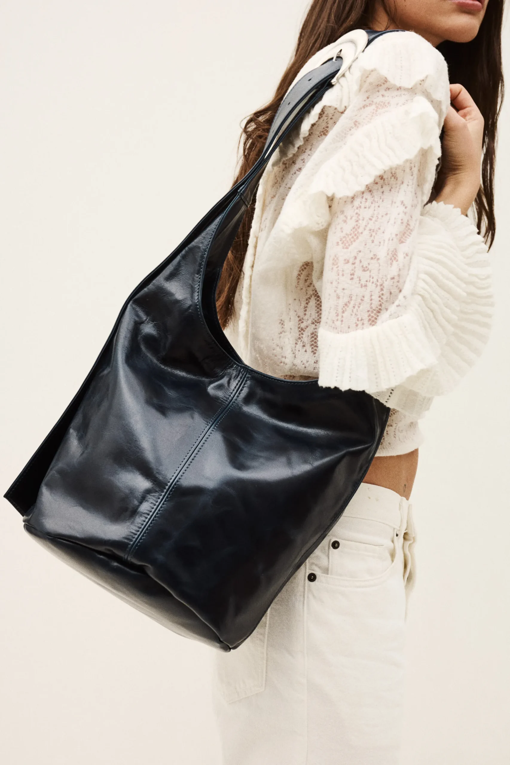 YOUYOU sac seau cuir