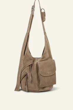 YOUYOU sac seau daim