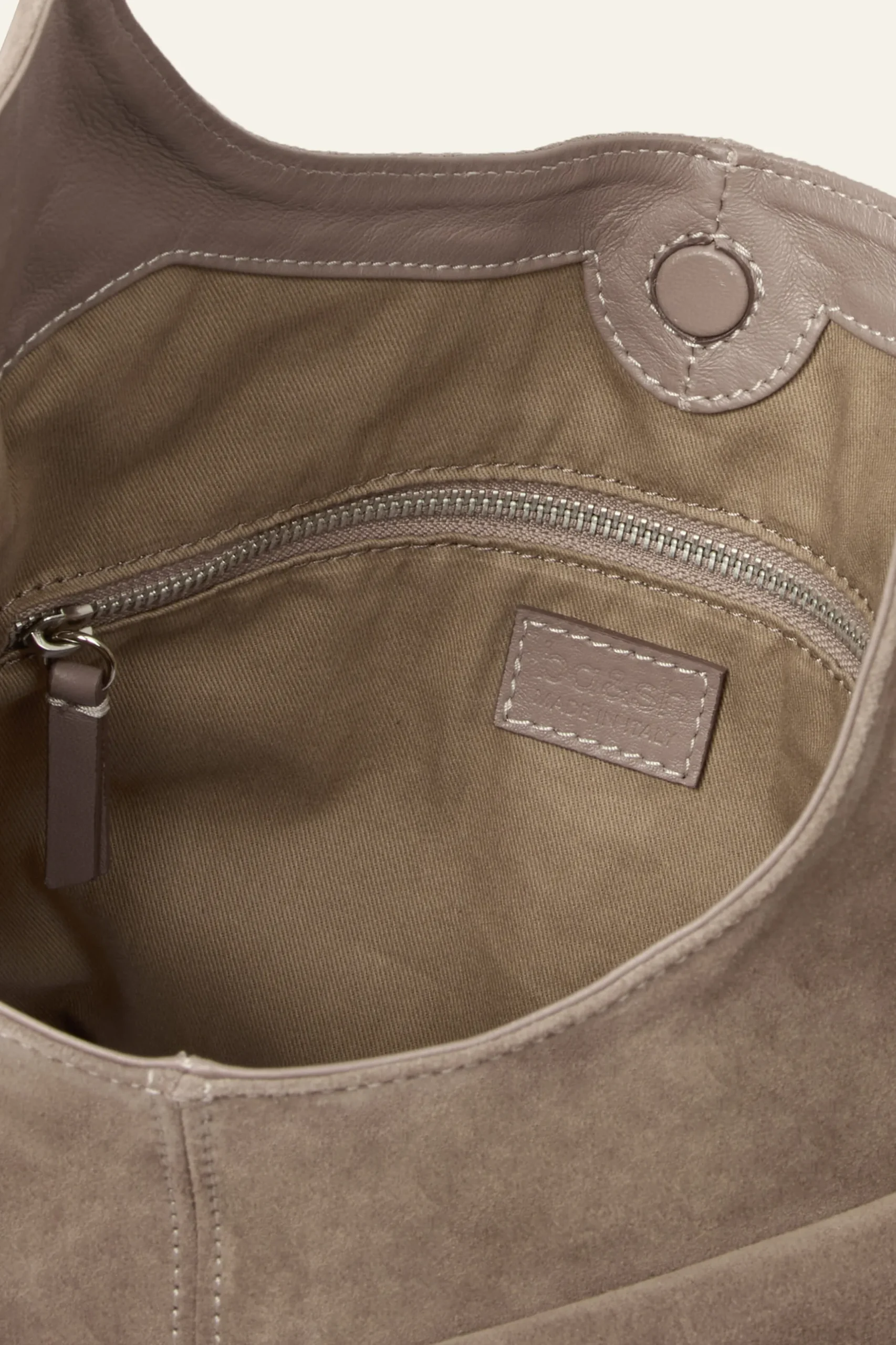 YOUYOU sac seau daim
