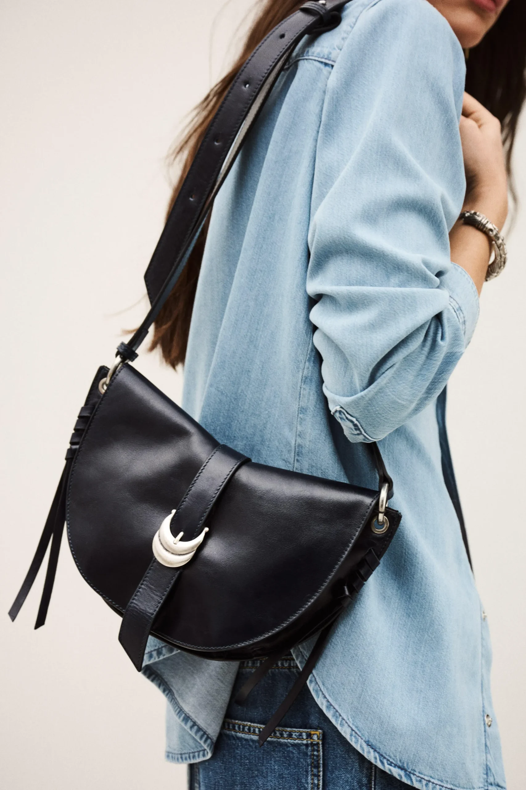 YOUYOU sac selle cuir